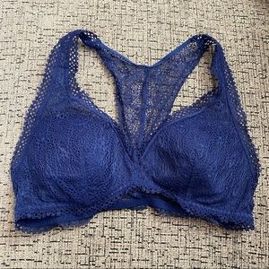 VS - Navy Blue Lace Bra